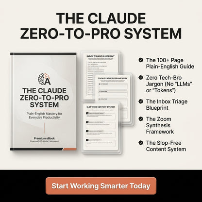 The Claude Zero-To-Pro System